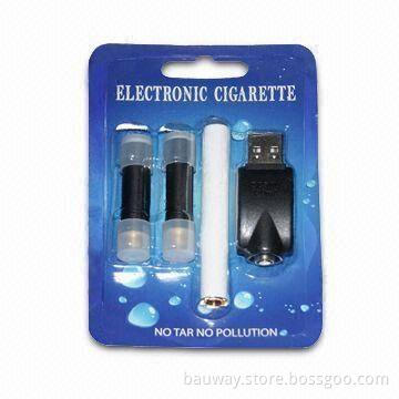 Electronic Cigarette Cartridges with Two Cartomizer, One Battery and One USB, 150mAh Capacity